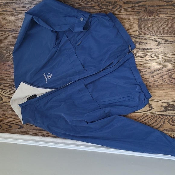 Men's Tehama blue windbreaker Size Large - Picture 1 of 6